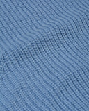 DIVIDED  Women Houndstooth Pattern Knit Sweater Vest Sleeveless BLUE