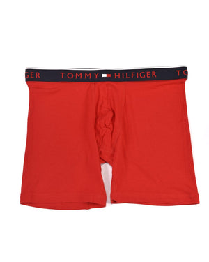 TOMMY HILFIGER ESSENTIAL LUXE STRETCH BOXER BRIEF RED