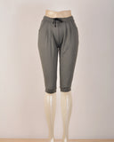 NEWLETICS® Yoga Fitness Capri Trouser Grey