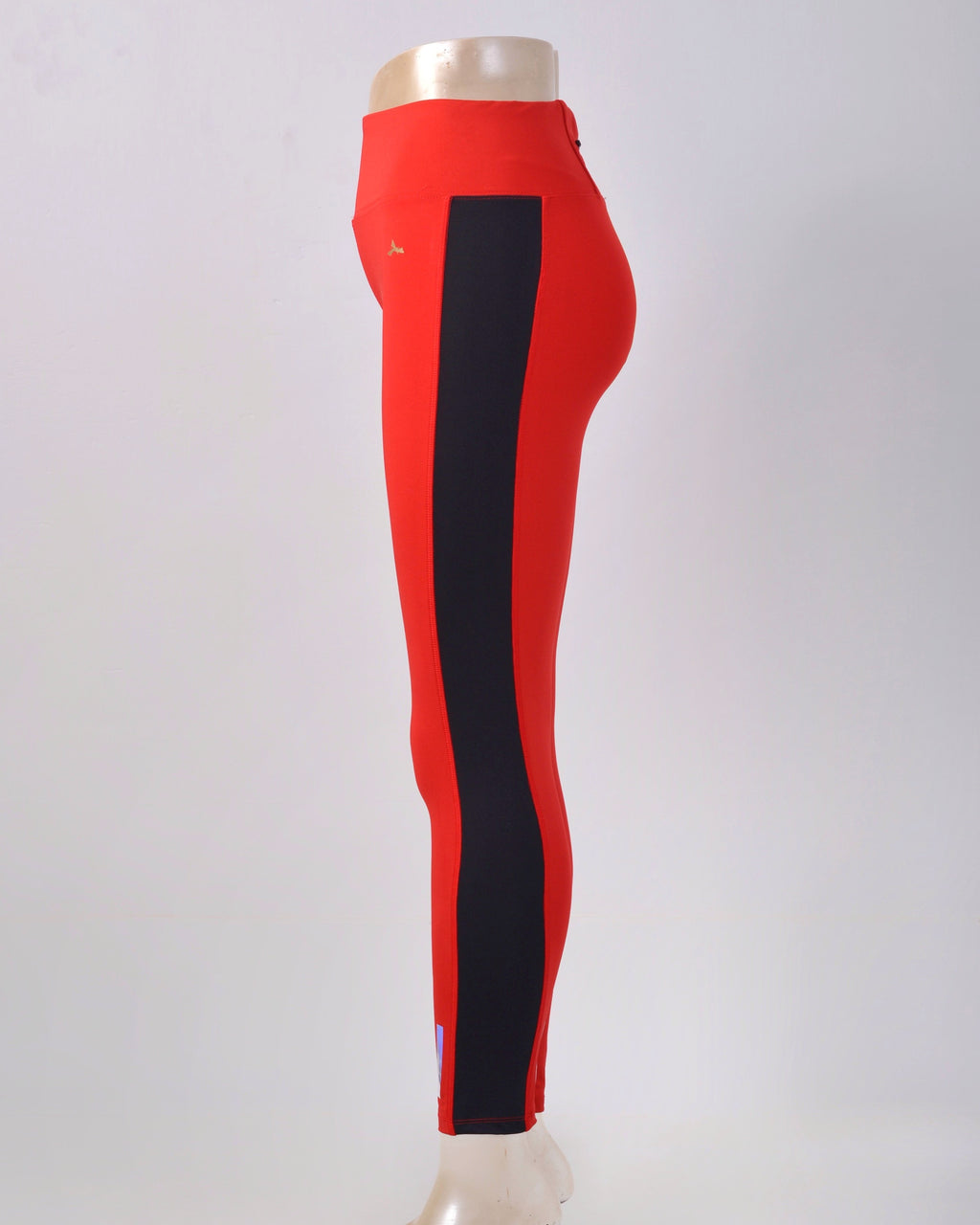 TISSAIA® Sports Leggings - Noir/Red Long