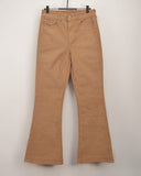 AE Corduroy Super High-Waisted Flare Pant LIGHT BROWN