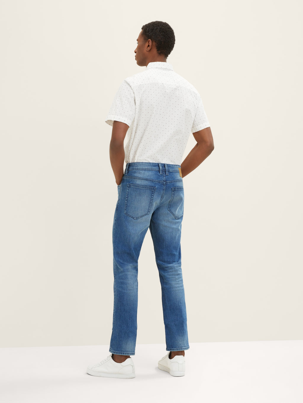 Tom Tailor Josh regular slim Coolmax jeans Used Mid Stone Blue Denim |  handsandhead