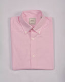 Next Easy Iron  Button Down Oxford Shirt Baby Pink Slim Fit