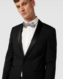MCNEAL 1-button jacket with lapel collar in Black
