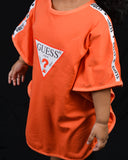 Kids kaftan-Orange