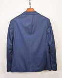 Dressmann  Blazer Printed Jersey RF Blue Check