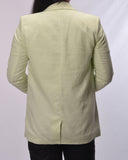 KIABI Linen blazer AED 169 Green