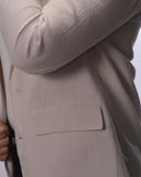 KIABI Linen blazer AED 169 Pink
