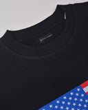 Premium French Terry Sweatshirt - Men- Black Maroon White - RAW
