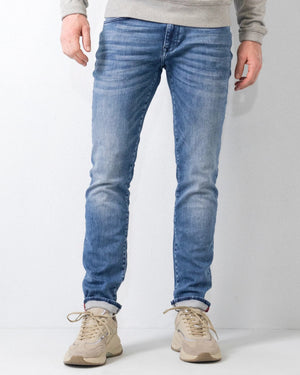 Petrol Industries SEAHAM CLASSIC - LIGHT INDIGO Tapered Fit jeans