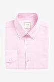Next Easy Iron  Button Down Oxford Shirt Baby Pink Regular Fit