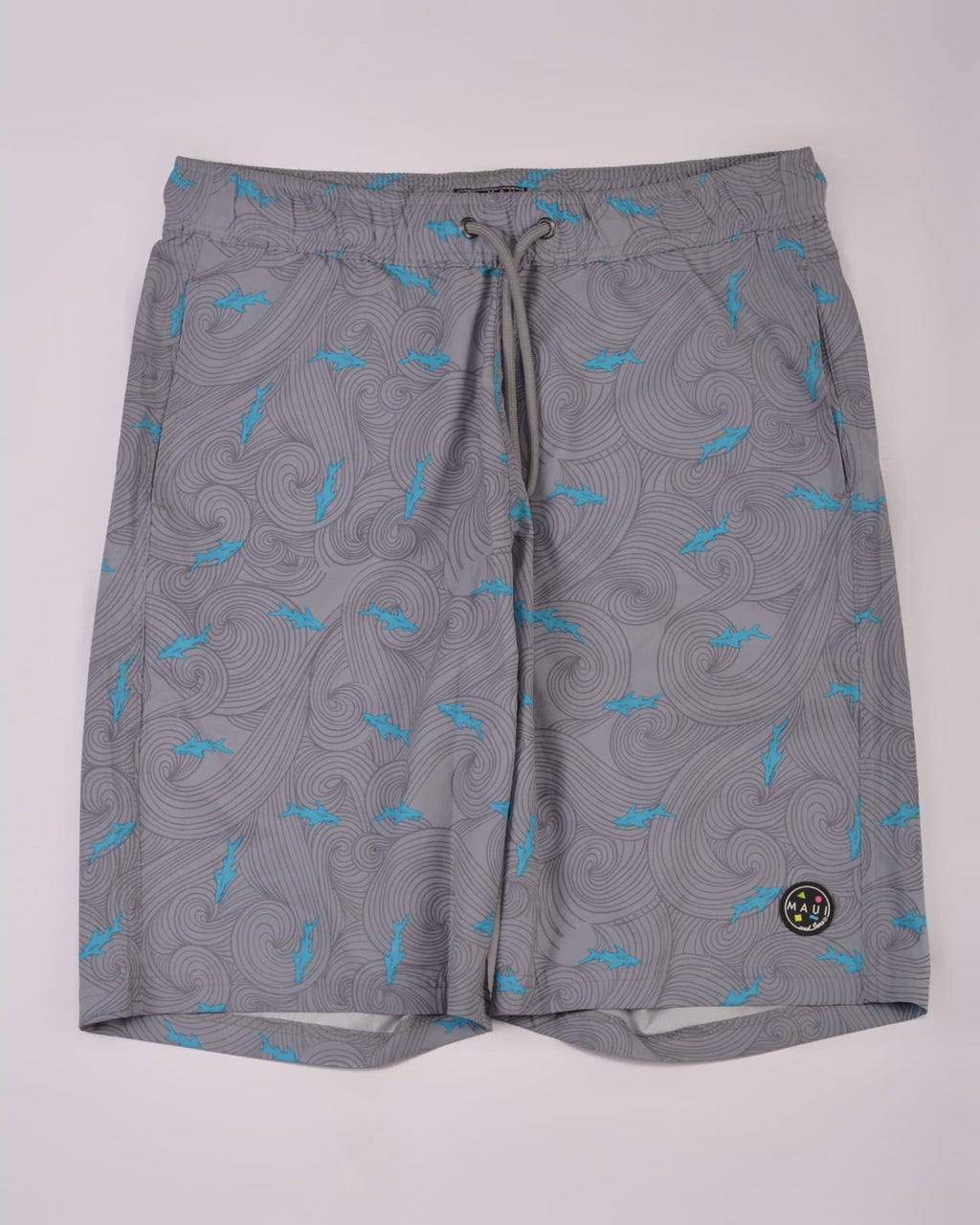MAUI SONS SHARK WIND POOL SHORT handsandhead