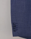 MCNEAL Slim fit 2-knoops colbert met klepzakken in jeans