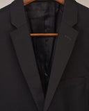 BURTON Slim Fit Black Semi Plain Jacket
