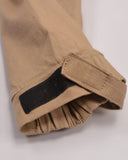 Terranova Men's cargo trousers with contrasting stitching KHAKI