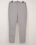 PIAZAITALIA High Waist Formal Pant Grey Check