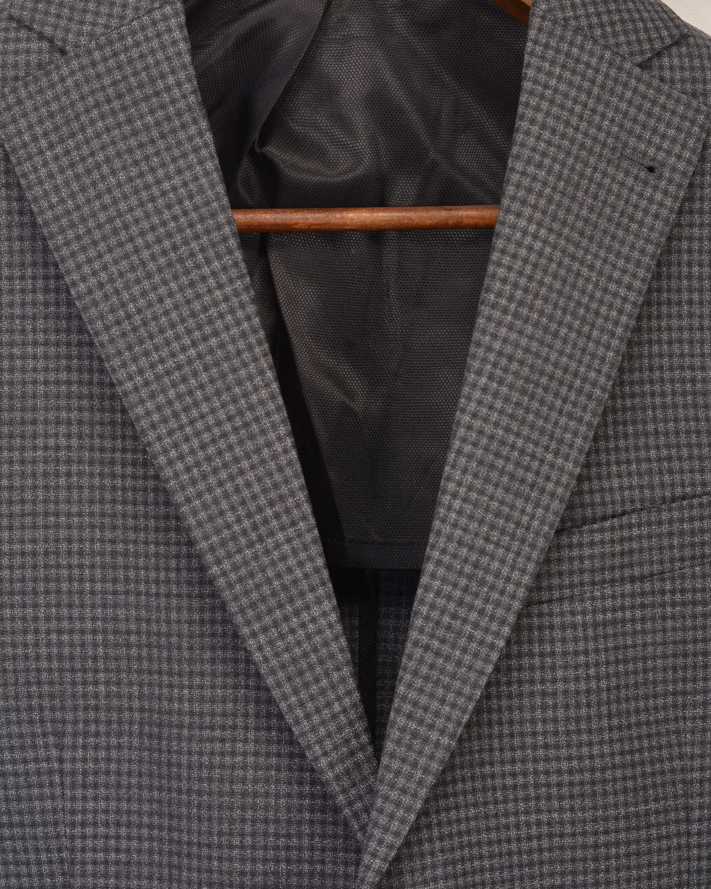 Awearness Kenneth Cole Modern Fit Sport Coat, Gray & Blue Windowpane