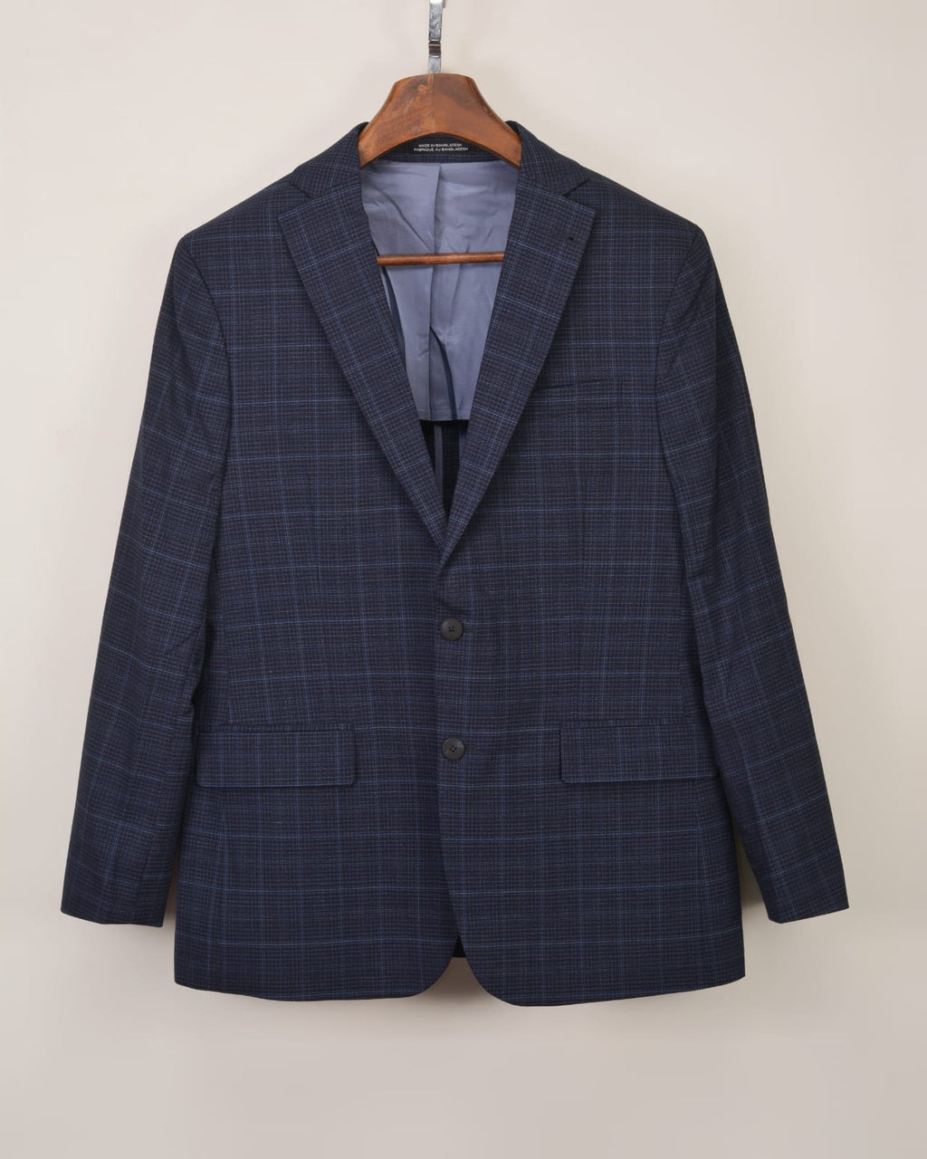 Awearness Kenneth Cole Modern Fit Sport Coat, Navy Plaid