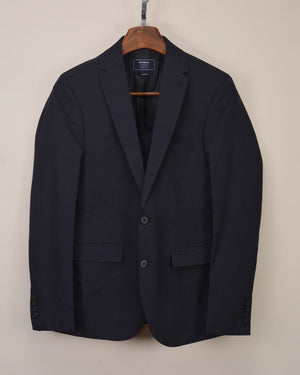 MCNEAL 2-button jacket with breast welt pockets in navy blue