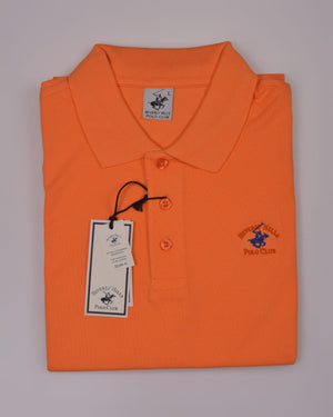 BEVERLY HILL Men's Classic Polo Shirt ORANGE