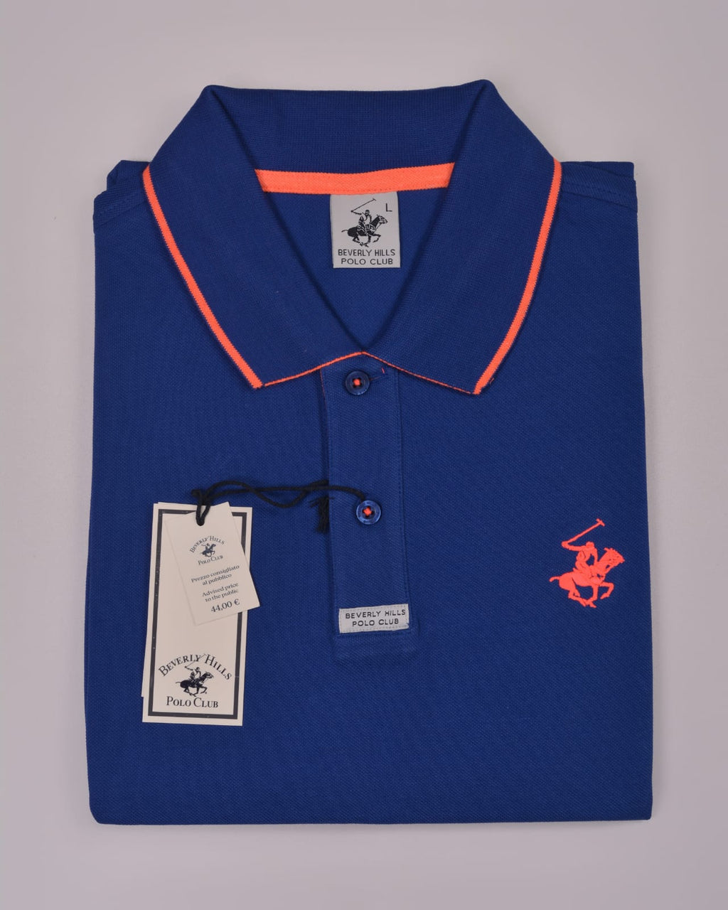 BEVERLY HILL Men's Classic Polo Shirt CHEST LOGO