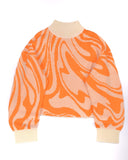 DIVIDED Sweater with balloon sleeves
