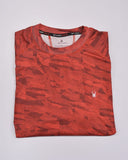 Spyder Long Sleeved Top Red Camo