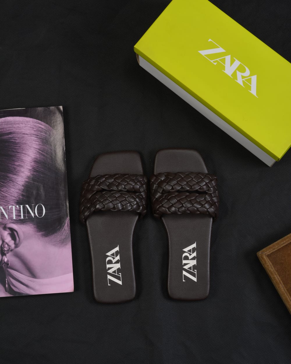 Economic Development Zara Flat Pearl Sandals ZARA WOVEN FLAT