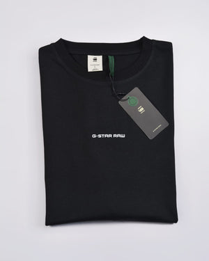 G-Star CENTER CHEST BOXY - Basic T-shirt Black
