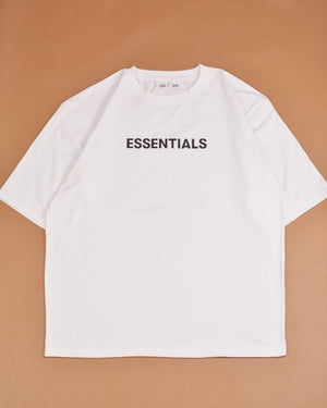 FEAR OF GOD ESSENTIALS  T-SHIRT WHITE