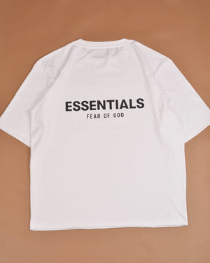 FEAR OF GOD ESSENTIALS  T-SHIRT WHITE