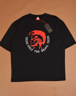 Diesel Only the brave T-shirt Black