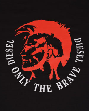 Diesel Only the brave T-shirt Black
