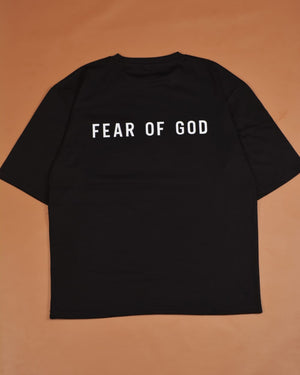 FEAR OF GOD  8 Milano Tee Black