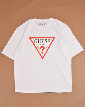 GUESS® Eco Rhinestone Graphic Tee Unisex Fit