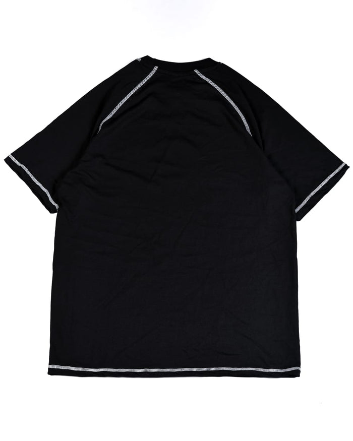 Raglan T shirt Black