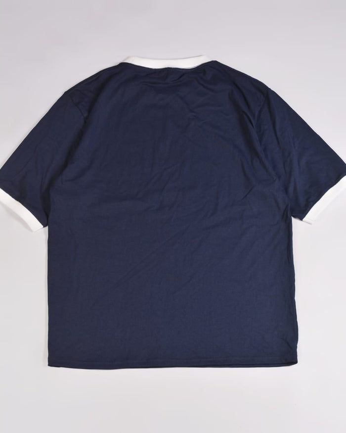 HOMME OVERSIZED CONTRAST RINGER T-SHIRT
