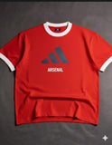 AFC DNA GR TEE Ringer Red/White