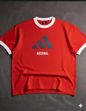 AFC DNA GR TEE Ringer Red/White