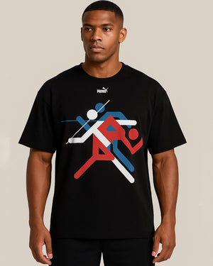 PUMA Village Men's Tee Black
