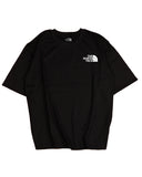 The North Face Vertical logo backprint t-shirt in Black