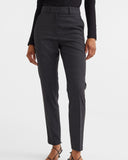 H&M Slacks Pant Dark gray/checked