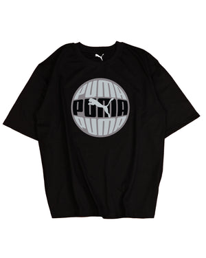 PUMA Circular Logo Men's Tee Black