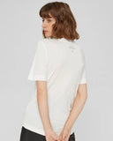 Esprit short sleeve t-shirt with organic cotton.White