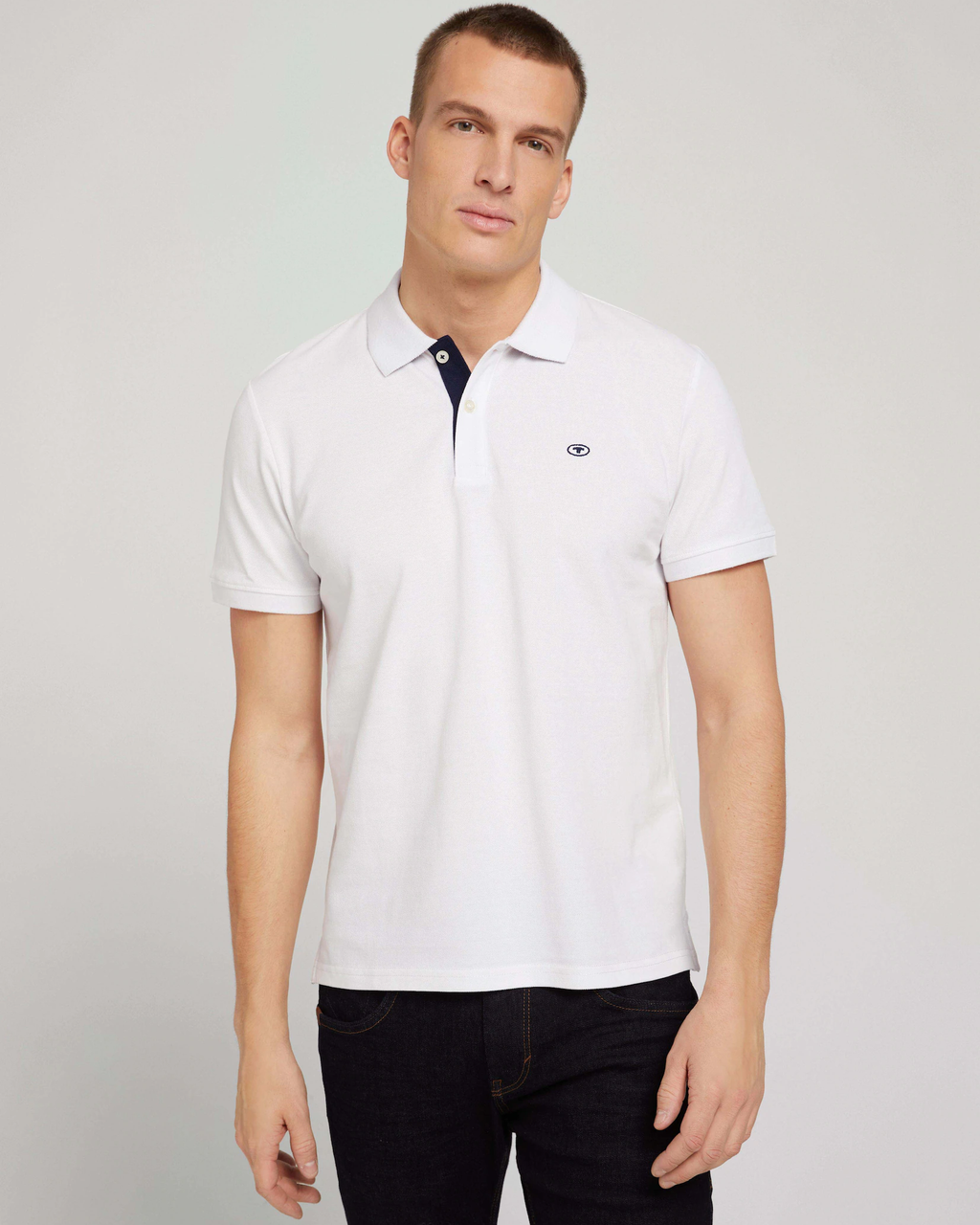 Tom Tailor Basic polo shirt White | handsandhead