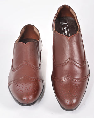 Footprint - Brogue Casual TPR Brown