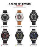 WEIDE UV1701B-3C Original Japan Miyota Movement OEM watch - handsandhead