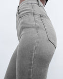 Zara SUPER ELASTIC JEGGINGS HI RISE - SUPER SKINNY - ANKLE LENGTH ( Grey )