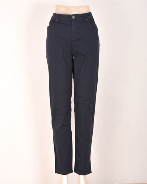 Esmara Women Navy Blue Slim Fit High-Rise Clean Look Jeans