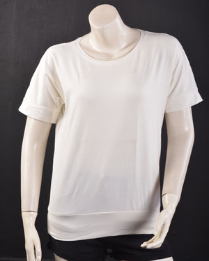 CRANE Yoga T-shirt Off white - handsandhead